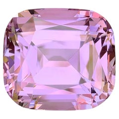 Gemma afghana di kunzite rosa naturale, non trattata termicamente, da 59,50 carati, taglio a cuscino