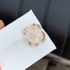 15.75 Carat Natural Loose Golden Color Topaz For jewelry Pakistan Gemstone