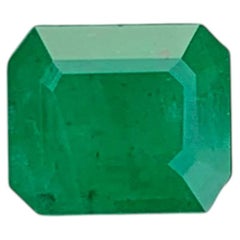 1.00 Carat Natural Loose Green Color Emerald Stone For Jewelry Gemstone