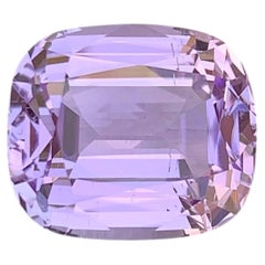 8.00 Carat Natural Loose Pink Color Kunzite Stone Cushion Cut Afghan Gemstone