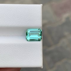 1.80 Carat Natural Loose Lagoon Tourmaline Stone For Jewelry Afghan Gemstone