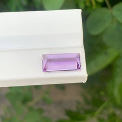6.05 Carat Natural Loose Rose De France Color Amethyst For Jewelry Brazilian Gem