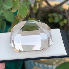 220.10 Carat Natural Loose Large Size Quartz For Jewelry Faceted Pakistan Gem