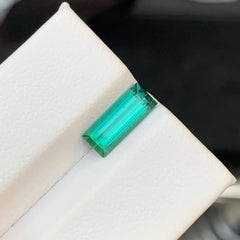 1.60 Carat Natural Loose Bluish Green Tourmaline For Jewelry Afghan Gemstone