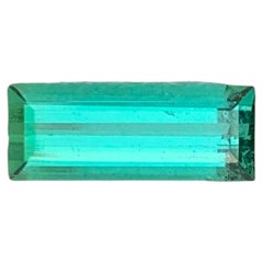 1.60 Carat Natural Loose Bluish Green Tourmaline For Jewelry Afghan Gemstone
