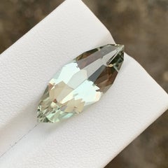 8.50 Carat Natural Loose Green Amethyst Stone For Jewelry African Gemstone