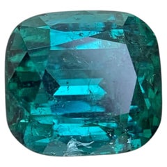 6.70 quilates de turmalina azul laguna natural suelta talla cojín gema afgana