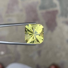 10.45 Carat Natural Loose Lemon Color Citrine For Jewelry African Gemstone