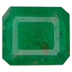 1.25 Carat Natural Loose Green Color Emerald For Jewelry Swat Gemstone