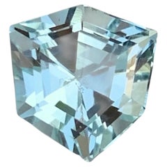 2.40 Carat Natural Loose Light Blue Color Aquamarine For Ring Jewelry Gemstone