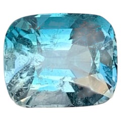 7.55 Carat Natural Loose Unique Color Tourmaline Cushion Cut Afghan Gemstone