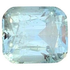 16.60 Carat Natural Loose Light Blue Aquamarine For Jewelry Cushion Cut Gemstone