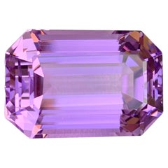 28.30 Carat Natural Loose Pink Purple Kunzite Emerald Cut Afghan Gemstone