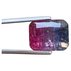 12.50 Carat Natural Loose Bicolor Tourmaline Stone Cushion Cut Afghan Gemstone