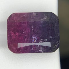 12.50 Carat Natural Loose Bicolor Tourmaline Stone Cushion Cut Afghan Gemstone