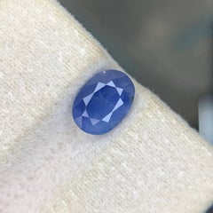2.00 Carat Natural Loose Blue Color Sapphire For Jewelry Sri Lankan Gemstone