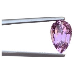 4.55 Carat Natural Loose Pink Color Kunzite Pear Fancy Cut Afghan Gemstone