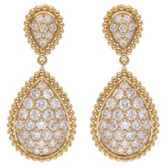 2 Carati SI Chiarezza HI Colore Orecchini con diamante a penzoloni Gioielli in oro giallo 14 carati