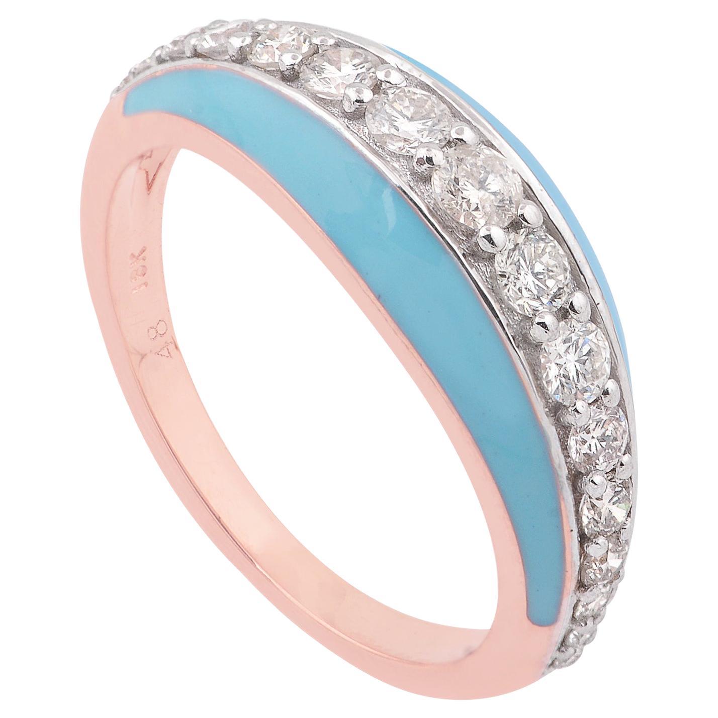 Dieser atemberaubende Ring wurde aus 14-karätigem Gold gefertigt. Er ist von Hand mit 0.60 Karat funkelnden Diamanten besetzt.

Der Ring hat die Größe 7 US und kann auf Anfrage größer oder kleiner gemacht werden. FOLLOW SPECTRUM JEWELS Storefront,