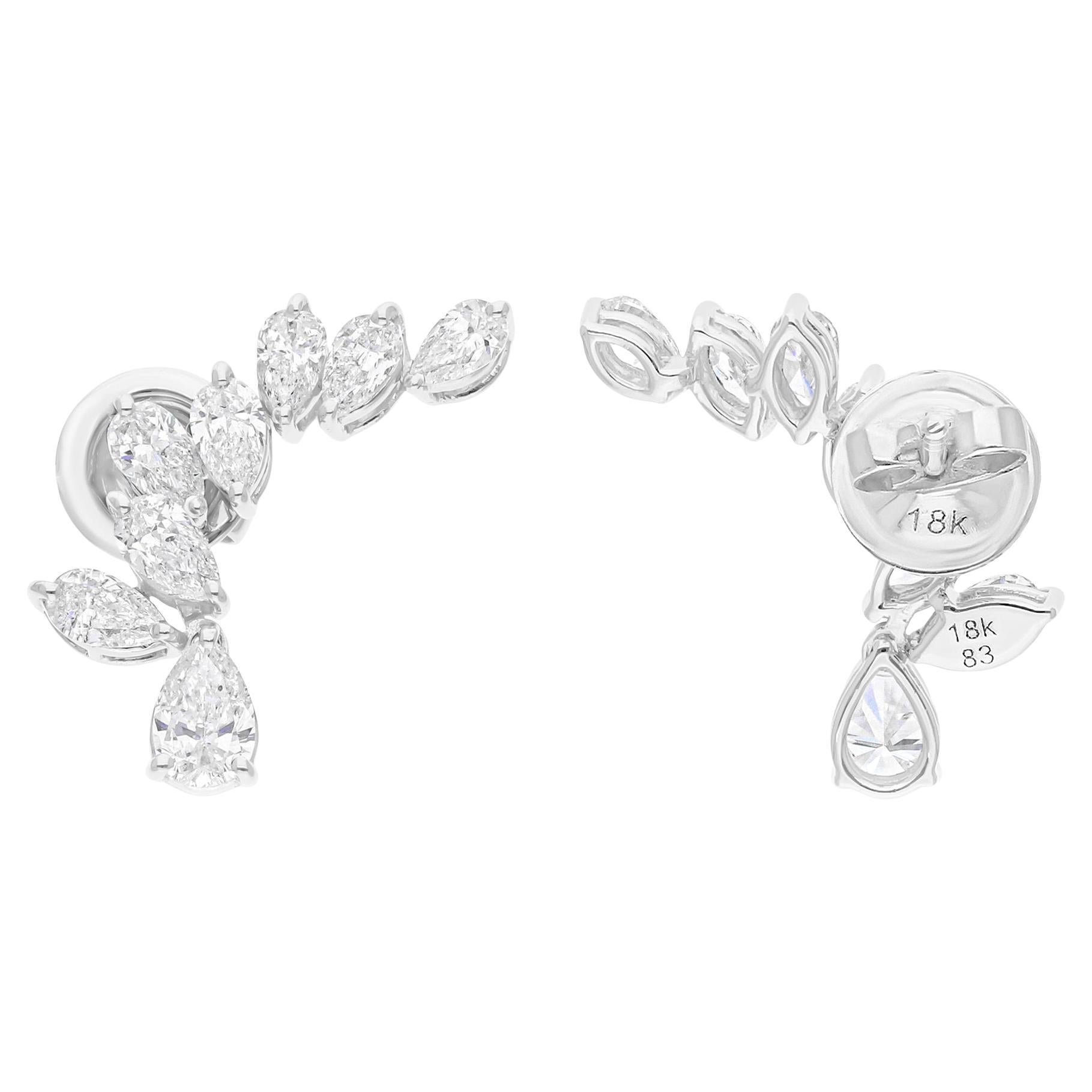 Realizzati in oro a 18 carati, questi squisiti orecchini sono impreziositi da 2,00 carati di diamanti scintillanti.

Segui la vetrina di Spectrum Jewels per vedere le ultime collezioni e i pezzi esclusivi. Spectrum Jewels è orgoglioso di essere