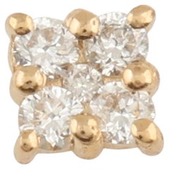 Round Diamond 18k Yellow Gold Link Bracelet by Spectrum Jewels, India