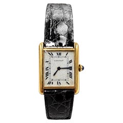 Cartier Tank Cartier Paris 78086 – 18K Yellow Gold – Spider Dial – Manual Wind