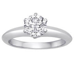 0.90ct Round Cut Tiffany & Co. Engagement Ring