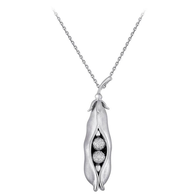 2 peas in hot sale a pod necklace