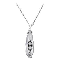 Harry Winston Two Peas in a Pod Gold Necklace 10