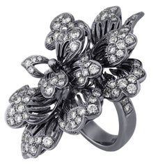 Bague en or Dickson Yewn Glorious Peony Collection 2.50 Carats Diamond