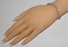 4.00 Carat Diamond Gold Tennis Bracelet