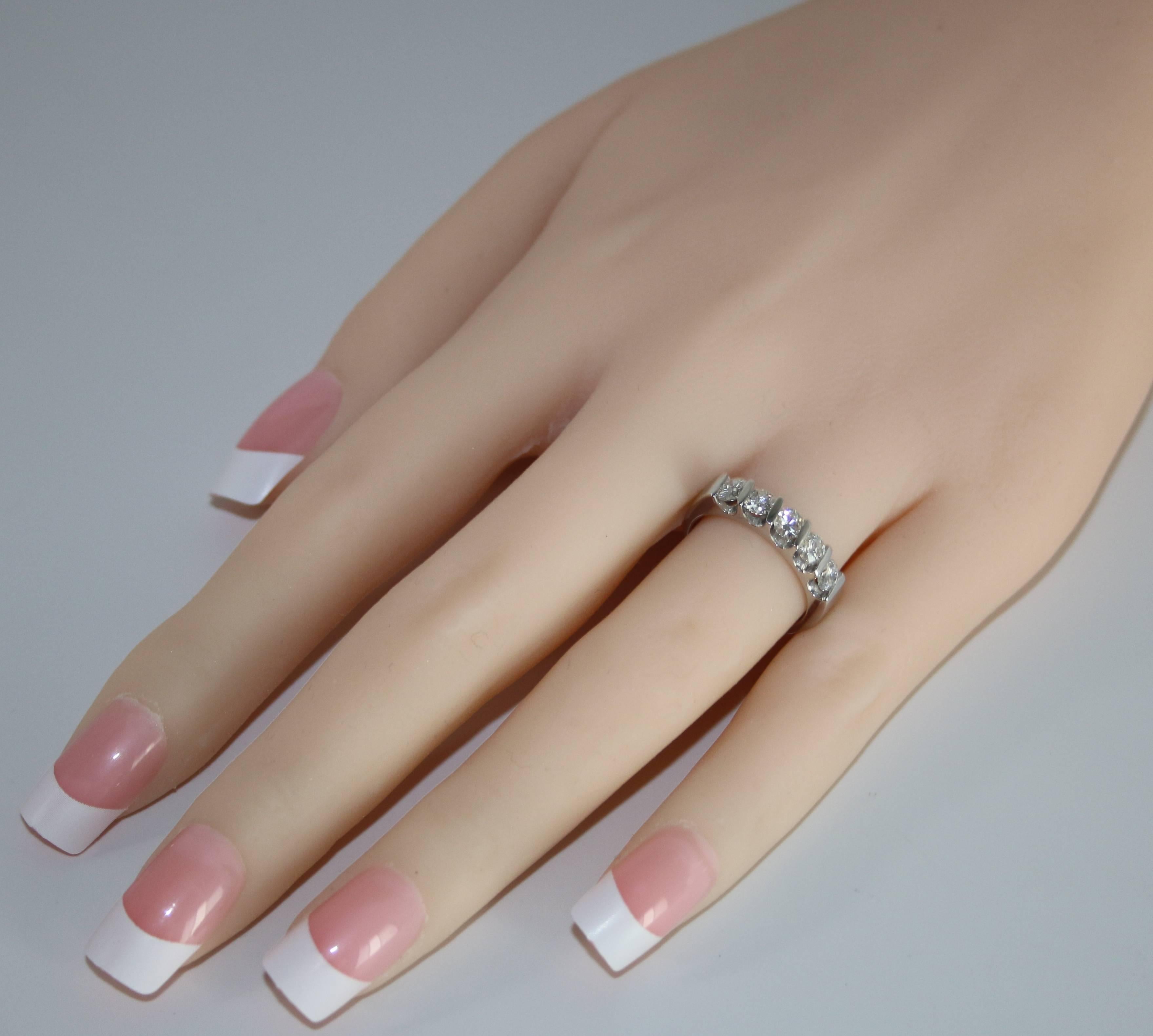 five diamond ring designs