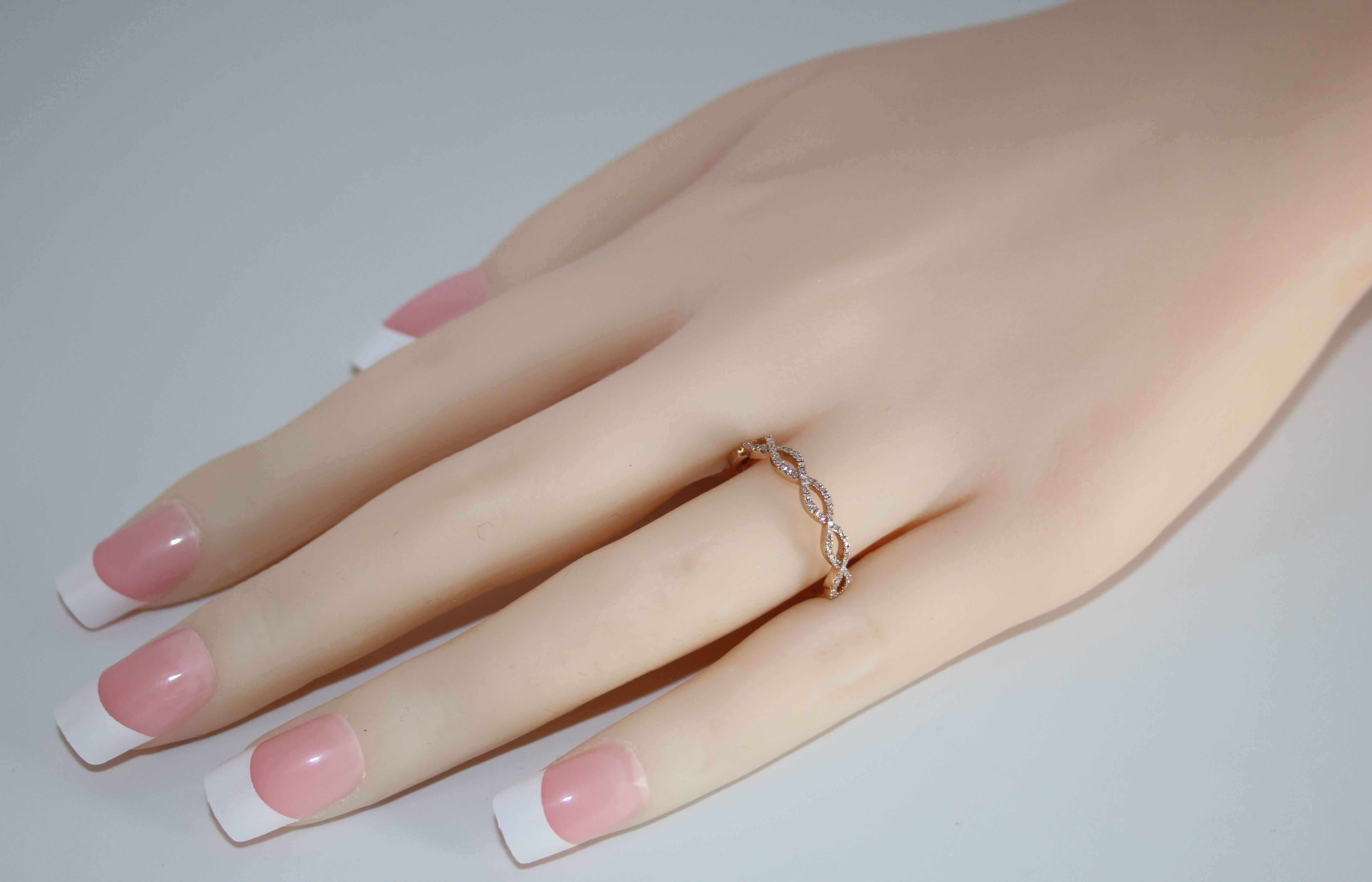 infinity band ring