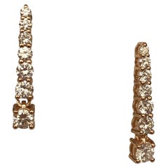 Diamond Dangle Earrings