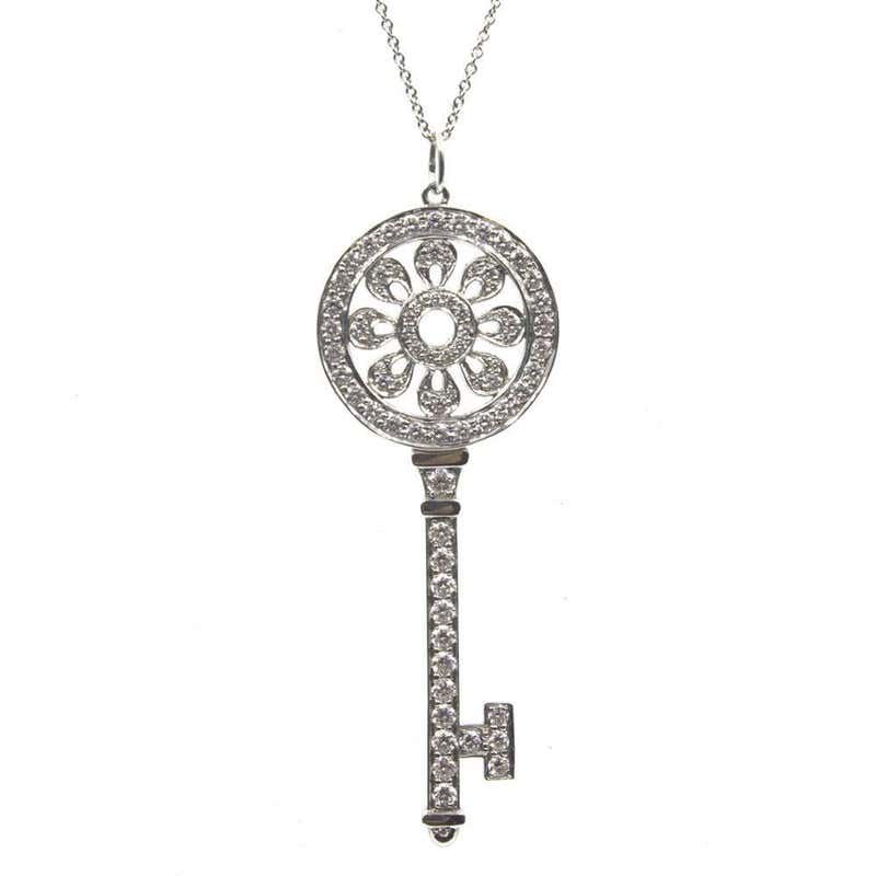 Tiffany Necklace Key - 15 For Sale on 1stDibs