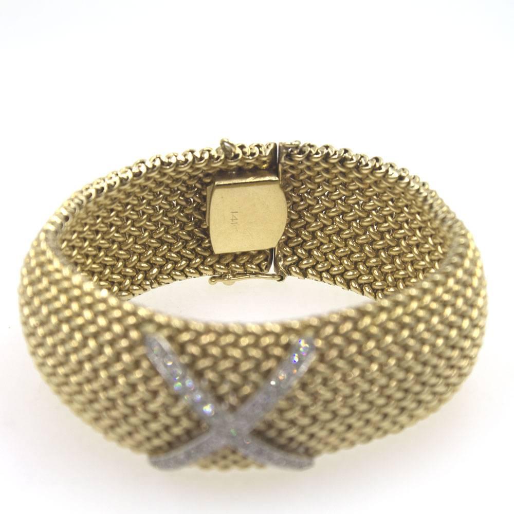 soft gold bangle bracelet