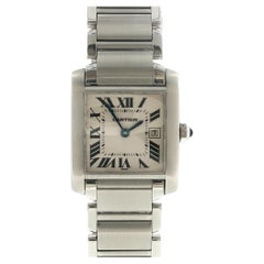 Cartier Tank Française Stainless Steel Medium Watch