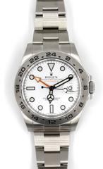 Rolex Explorer II White Dial Stainless Steel