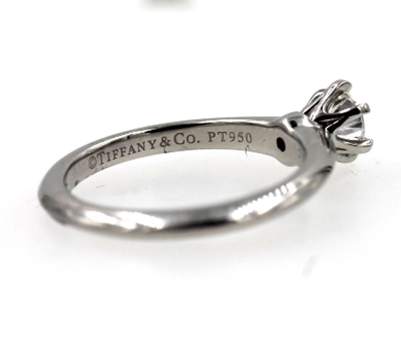 Women's Tiffany & Co. Diamond Platinum Solitaire Ring