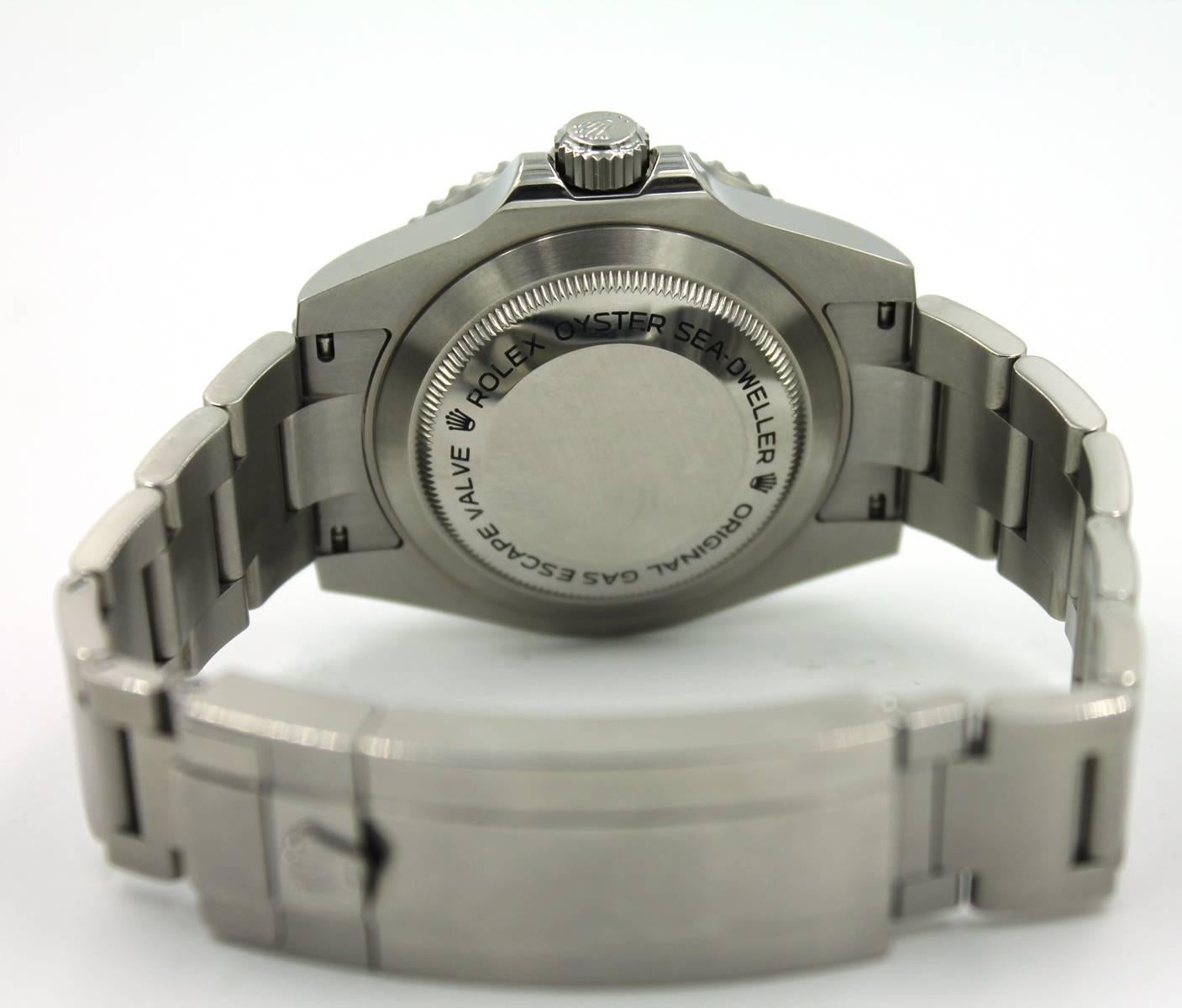 Rolex Stainless Steel Sea Dweller Wristwatch Ref 11660 In Excellent Condition In Boca Raton, FL