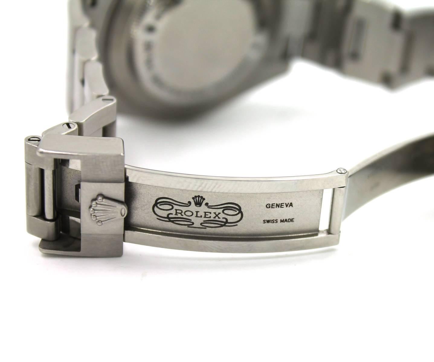 Men's Rolex Stainless Steel Sea Dweller Wristwatch Ref 11660