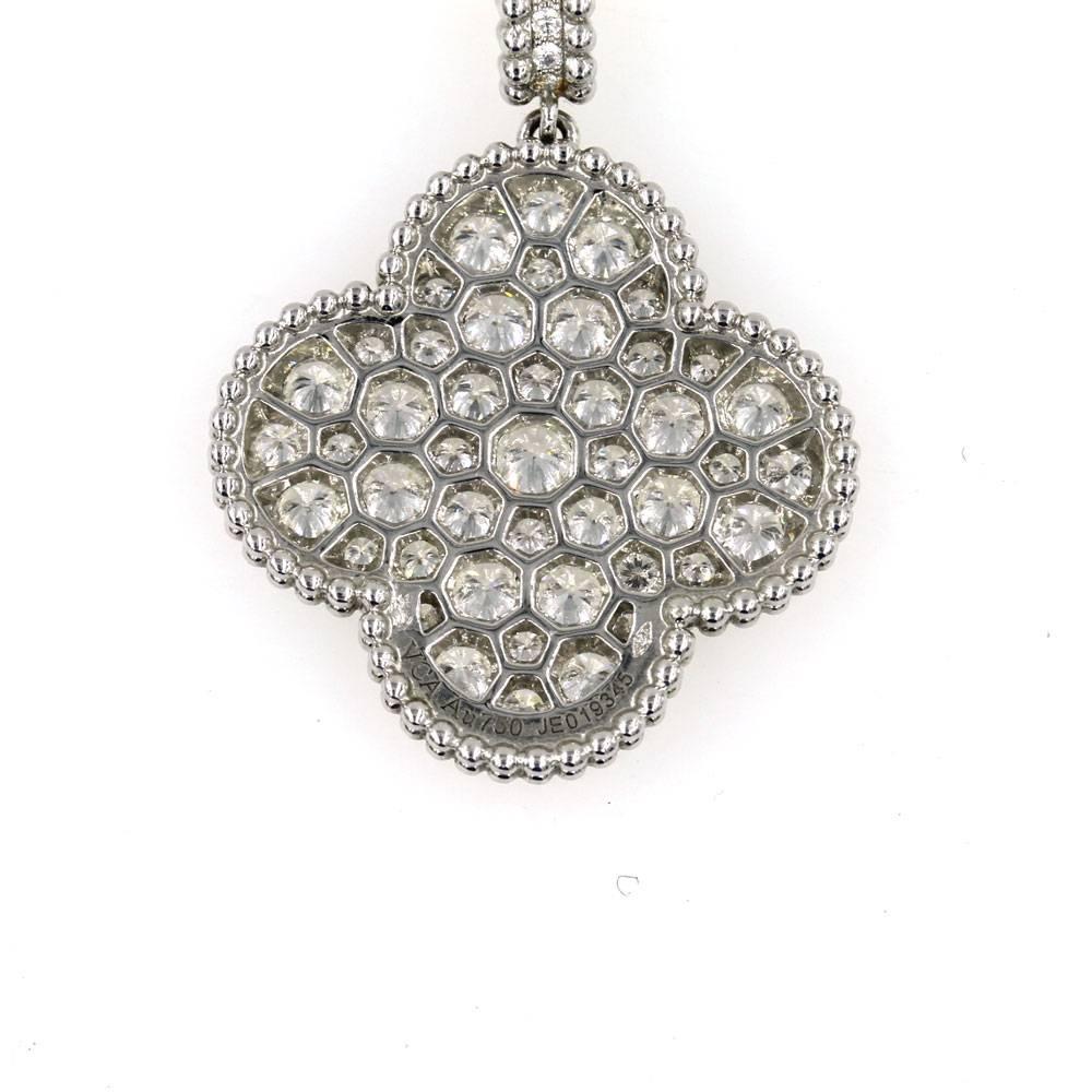 Van cleef diamond pendant Clearance