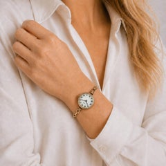 Rolex 9 Karat Yellow Gold Vintage Ladies Dress Watch Circa 1930's