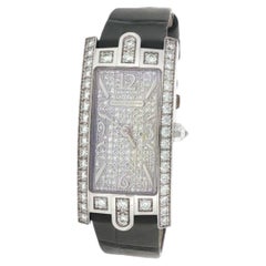 Montre-bracelet Harry Winston Avenue C Diamond en or blanc 18 carats