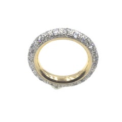 Pomellato Tango Diamond 18 Karat Yellow Gold Band Ring