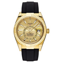 Rolex Sky-Dweller Yellow Gold Champagne Dial 326238, 2021