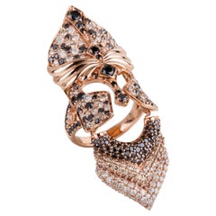 Bochic Iconic Diamond Mask Ring Short or Long