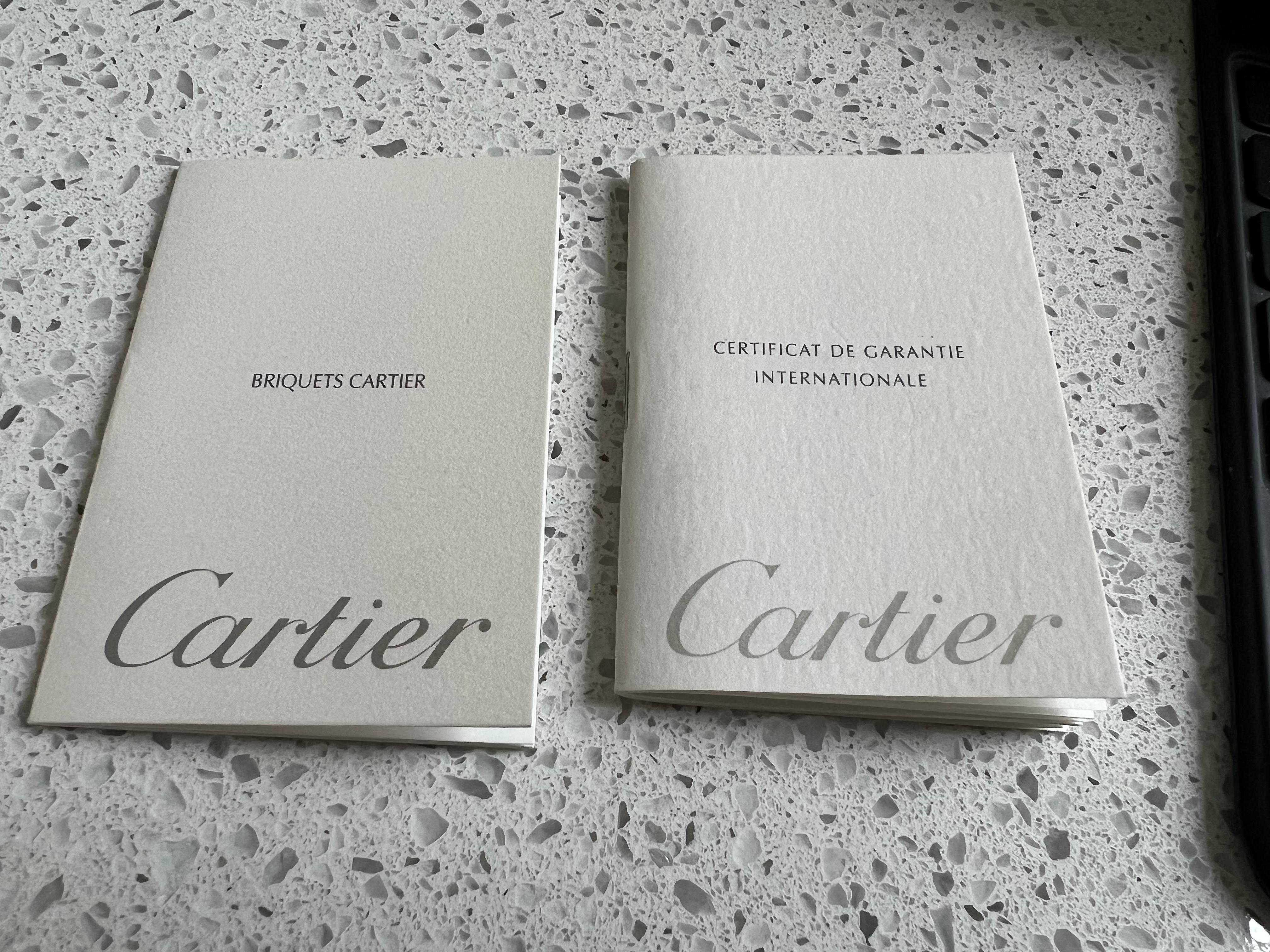 Vintage Retro Cartier Logo Lighter, 18k Gold Plated 6
