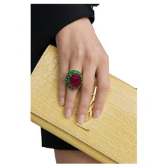 Emerald Cocktail Rings