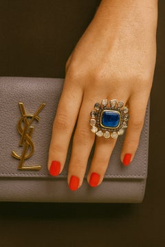 Bochic “Orient” Vintage Rose Cut Diamond
Tanzanite Ring Set 18K Gold
Silver Bochic “Orient” Vintage Rose Cut Diamond
Tanzanite Ring Set 18K Gold
Silver